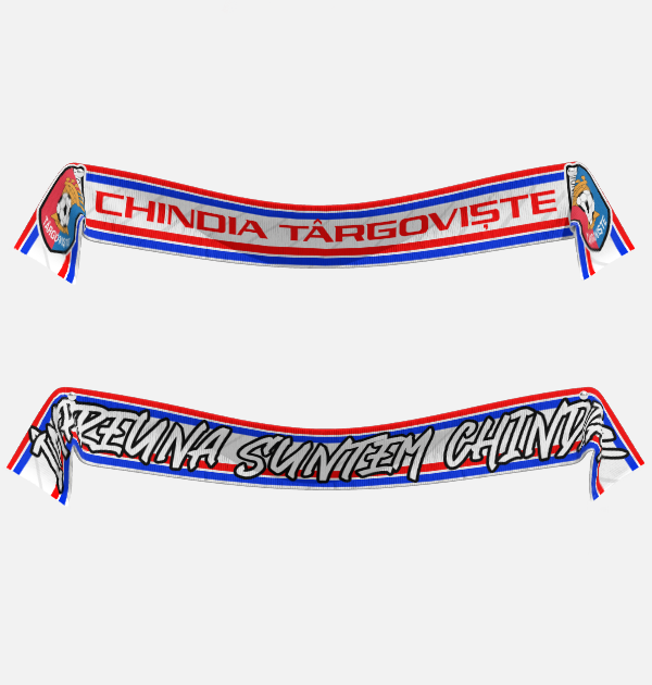 Esarfa Adulti / Copii Chindia Targoviste - ALBĂ