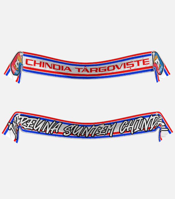 Esarfa Adulti / Copii Chindia Targoviste - ALBĂ